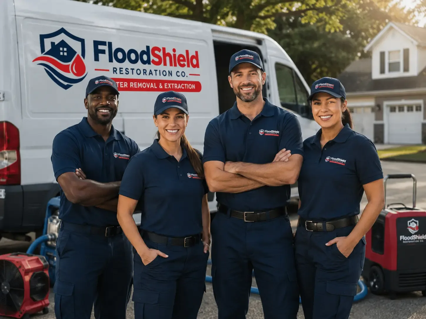 Flood Damage Restoration company in Rosenberg, TX